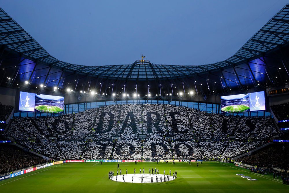 Tottenham stadium atmosphere