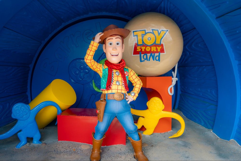 20周年の香港ディズニーランドのクリスマスへ！　ウッディ