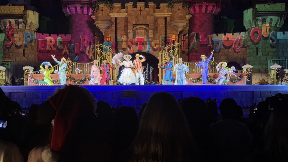 20周年の香港ディズニーランドのクリスマスへ！　ディズニー・クリスマス・ライブ・イン・コンサート　メリー・ポピンズ