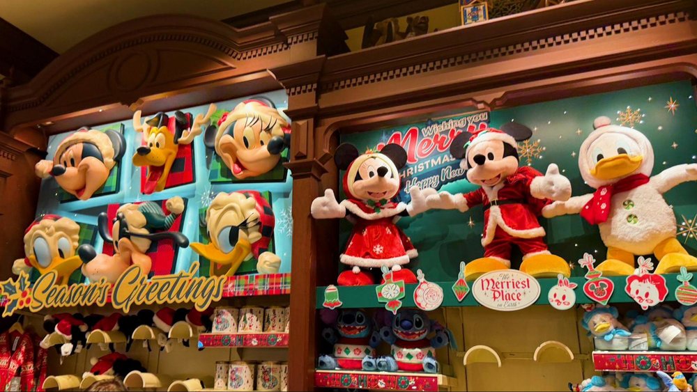 20周年の香港ディズニーランドのクリスマスへ！　クリスマスグッズ