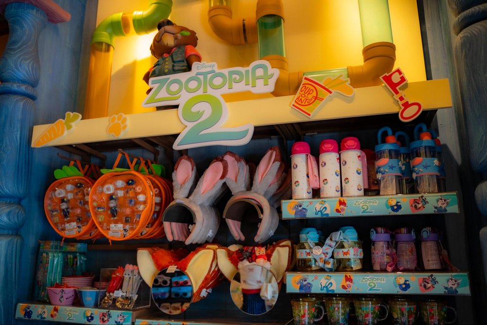 20周年の香港ディズニーランドのクリスマスへ！　ズートピア２　グッズ　