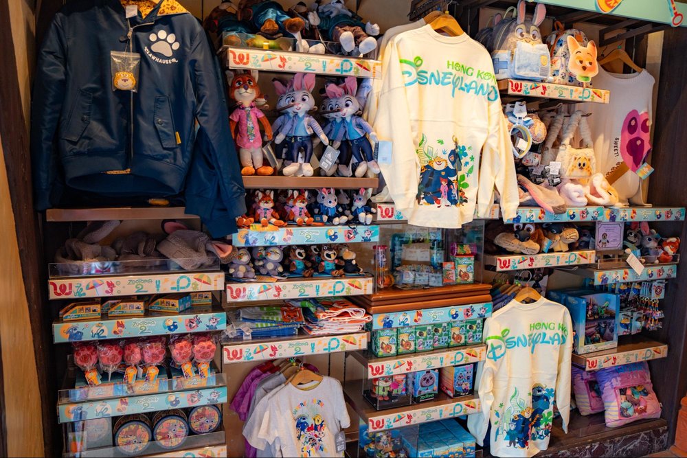 20周年の香港ディズニーランドのクリスマスへ！　ズートピア２　グッズ ぬいぐるみ