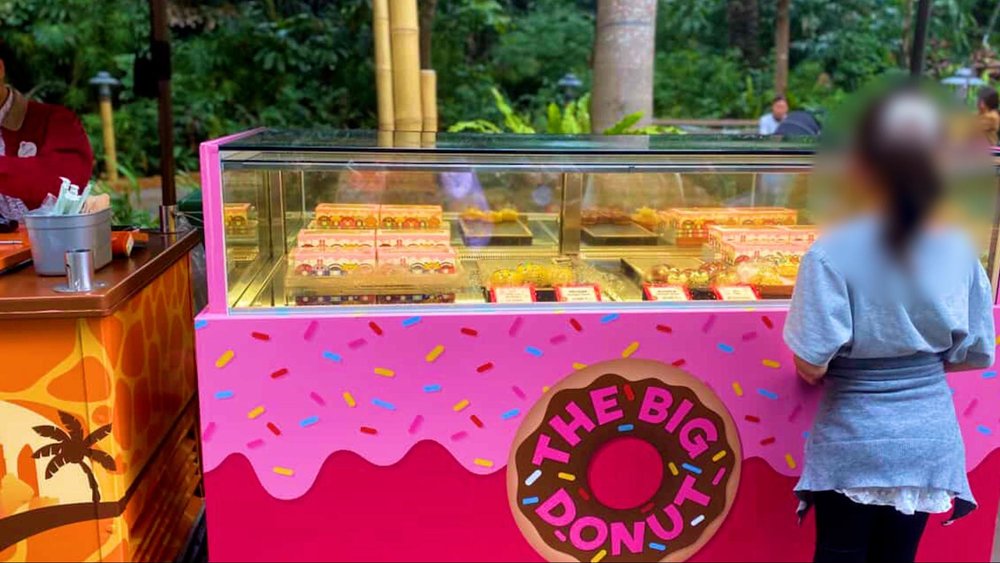 20周年の香港ディズニーランドのクリスマスへ！　ズートピア　フードトラック