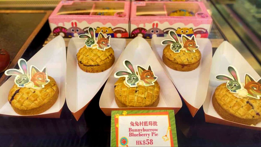 20周年の香港ディズニーランドのクリスマスへ！　ズートピア　パイ