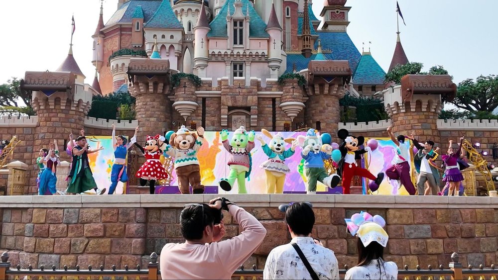 20周年の香港ディズニーランドのクリスマスへ！　ディズニー・フレンズ・ライブ：キャッスル・パーティー