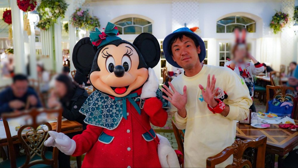 20周年の香港ディズニーランドのクリスマスへ！　ホテル　レストラン　ミニー