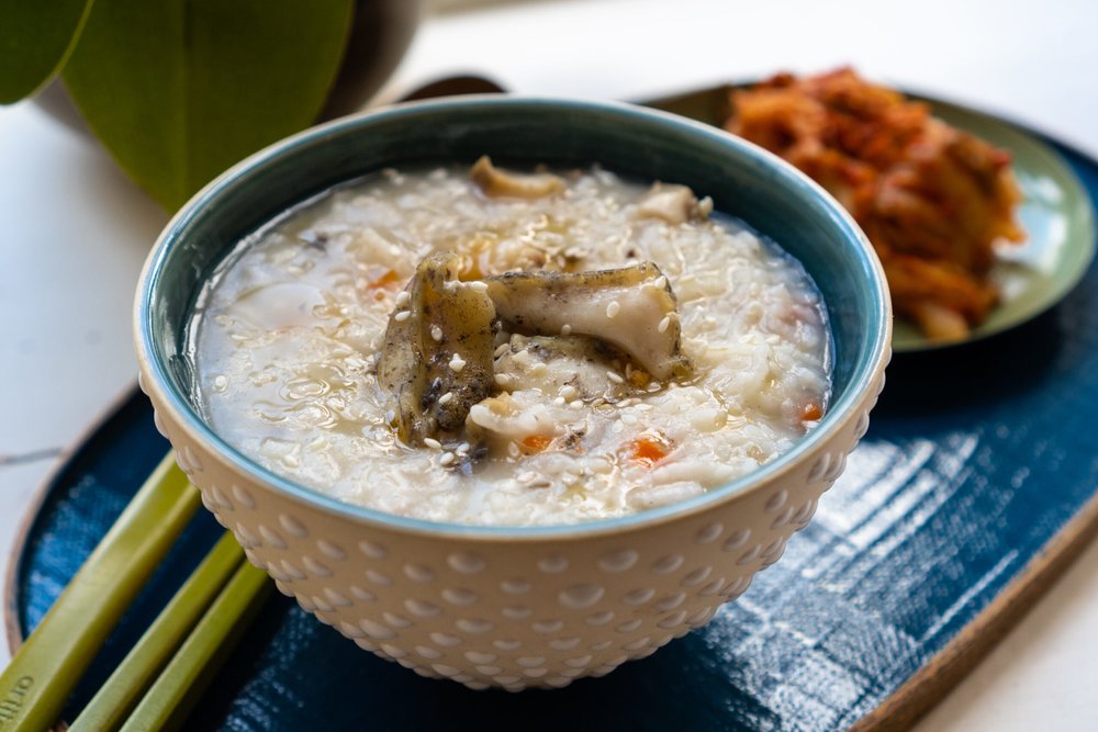 Cháo Bào Ngư (Jeonbok-juk)