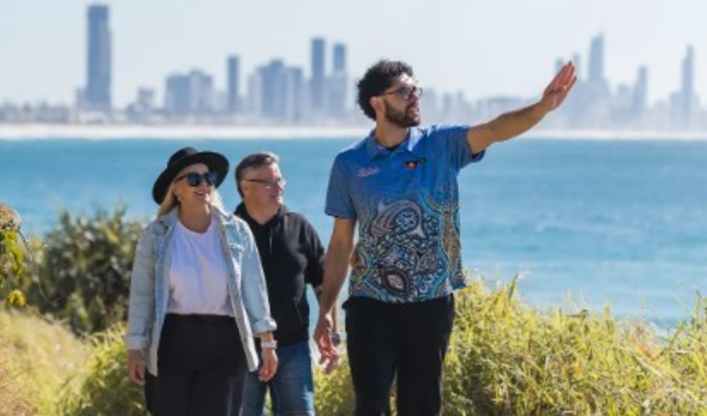 A snippet of the activities during the Aboriginal Cultural Tour in Gold Coast