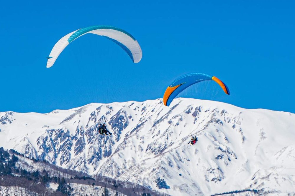  Đánh Thức Mọi Giác Quan Với Dù Lượn SKY BLUE Giữa Lòng Alps Nhật Bản