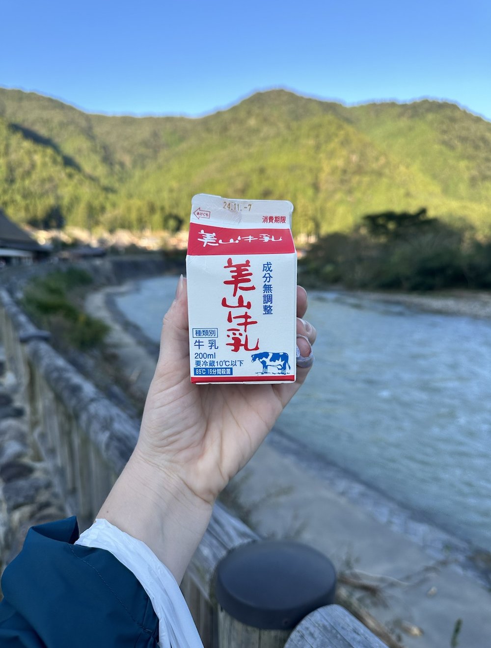 Miyama Kyoto day tour thatched roof village fresh milk