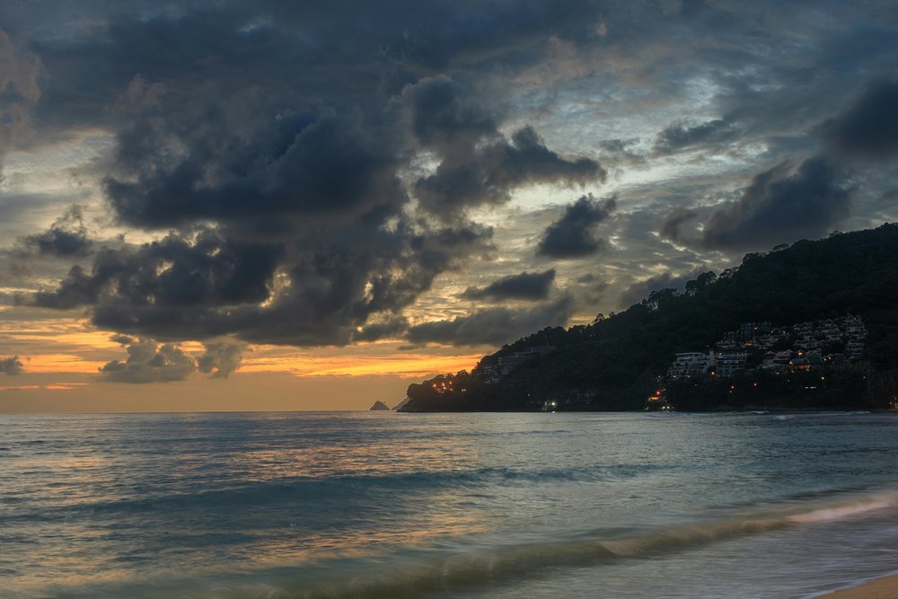 Sunset view in Patong