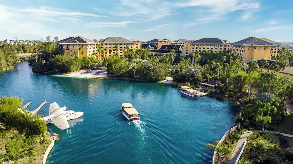 An overview of Universal’s Loews Royal Pacific Resort