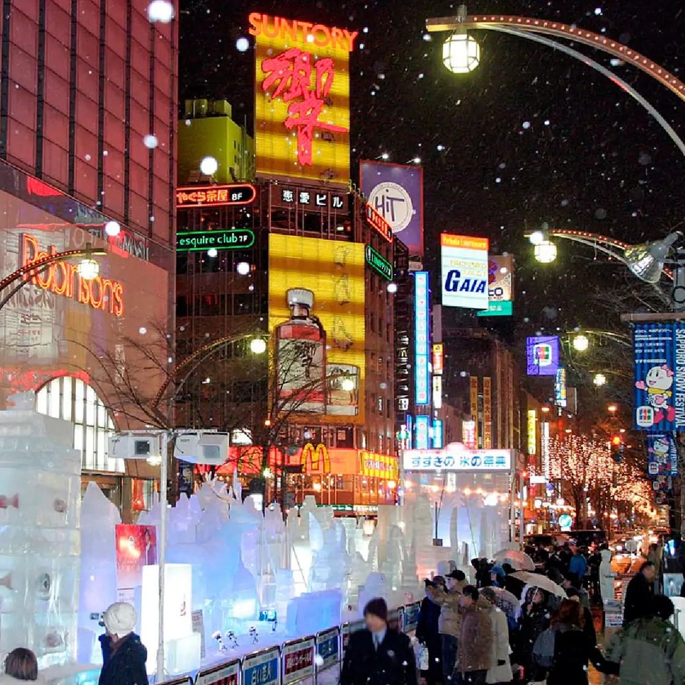 札幌雪祭會場, 薄野會場