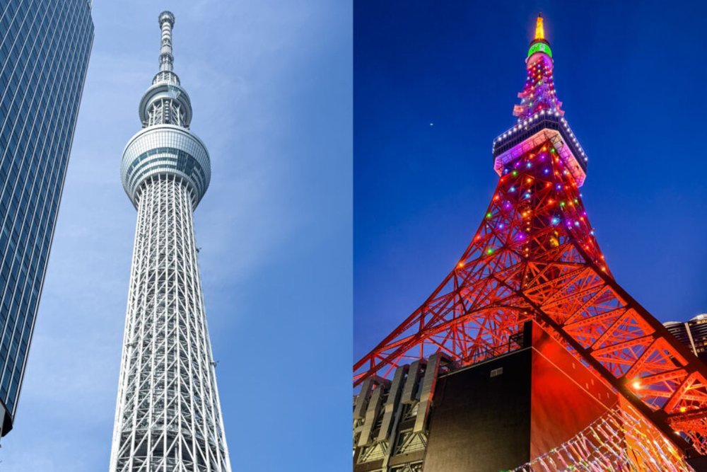 Tokyo Tower Hay Skytree: Nên Chọn Trải Nghiệm Nào?