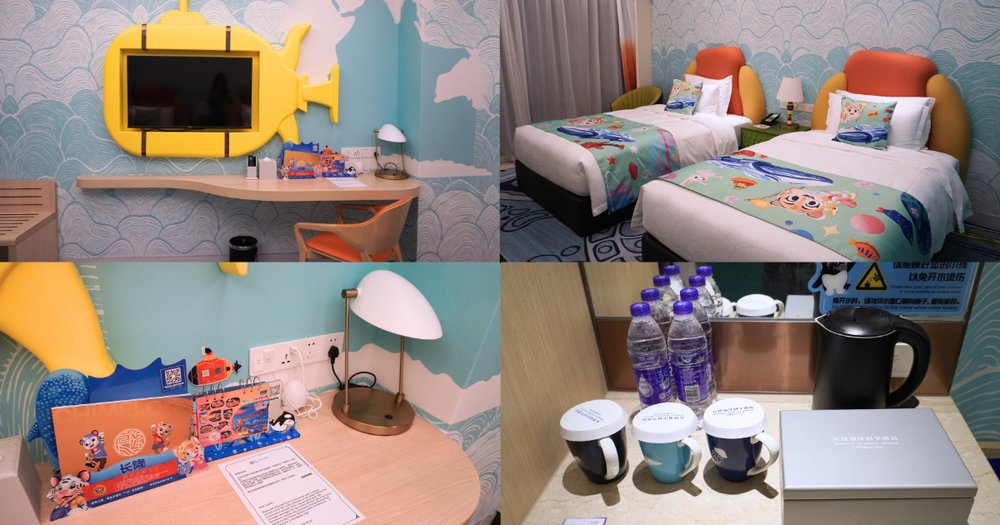 รีวิวห้องพัก Chimelong Spaceship Hotel