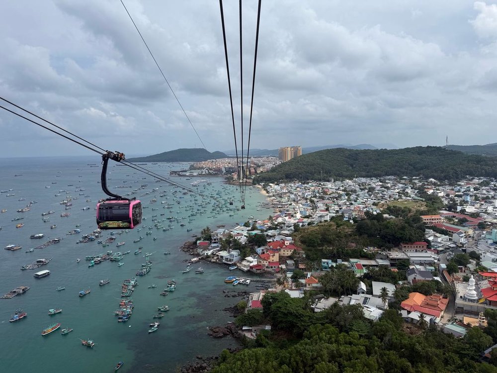 Views from the Hon Thom cable car | Photo by Klook User ka ********