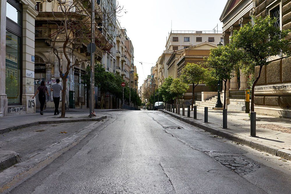 Kolokotroni Street in Athens, Greece / Photo Credits: George E. Koronaios on Wikimedia Commons