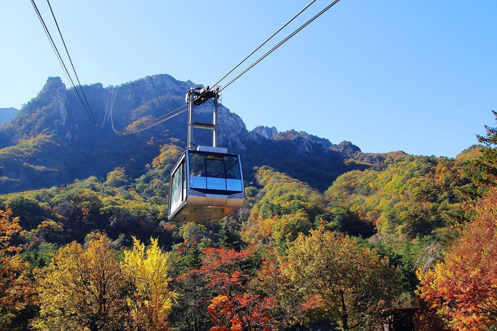 Núi Seoraksan: Trải Nghiệm Trekking & Cáp Treo Dễ Đi