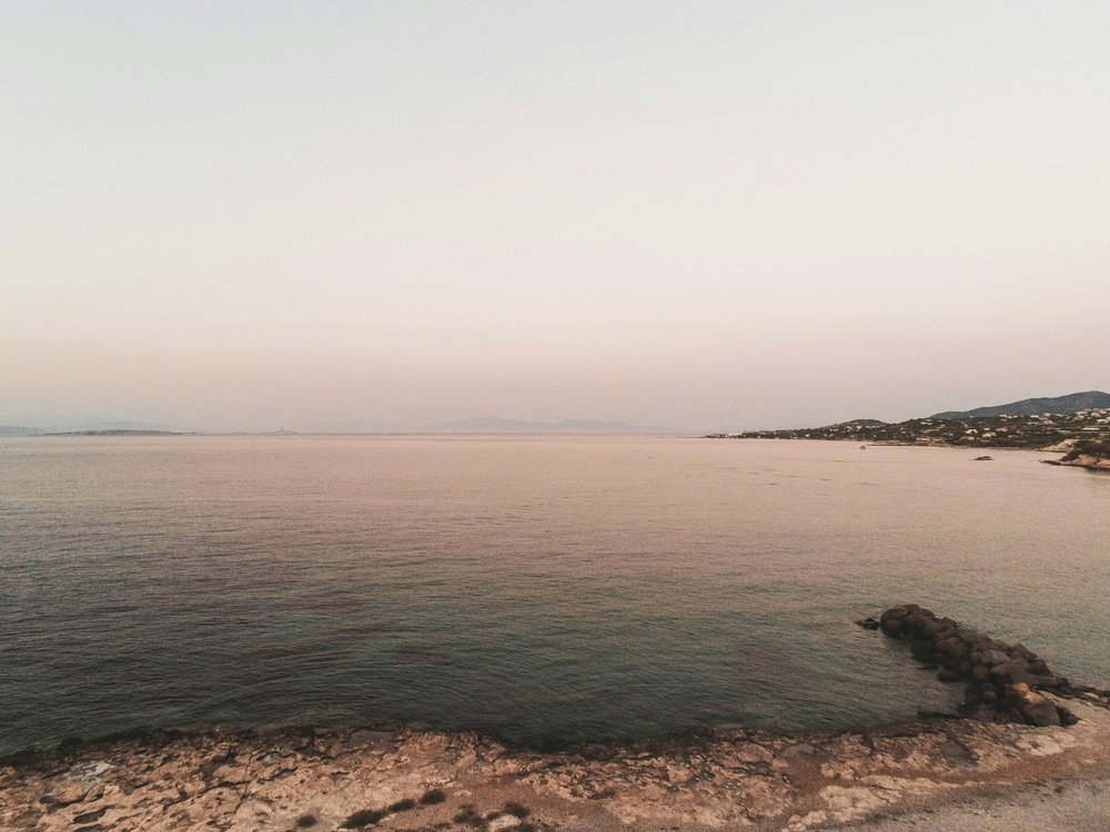By the water in Aegina