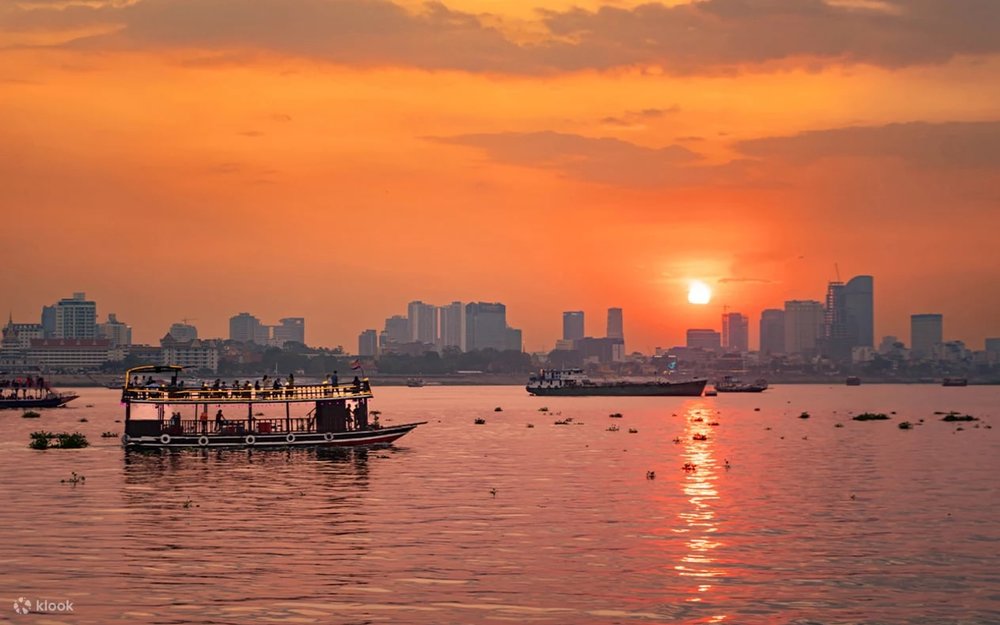phnom penh sunset