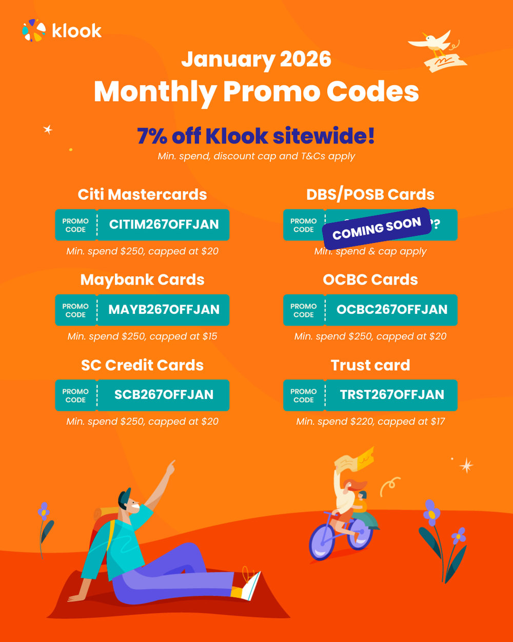 klook promo codes 2026