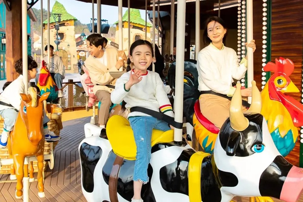 Các Trò Chơi Nổi Bật Tại Lotte World Busan