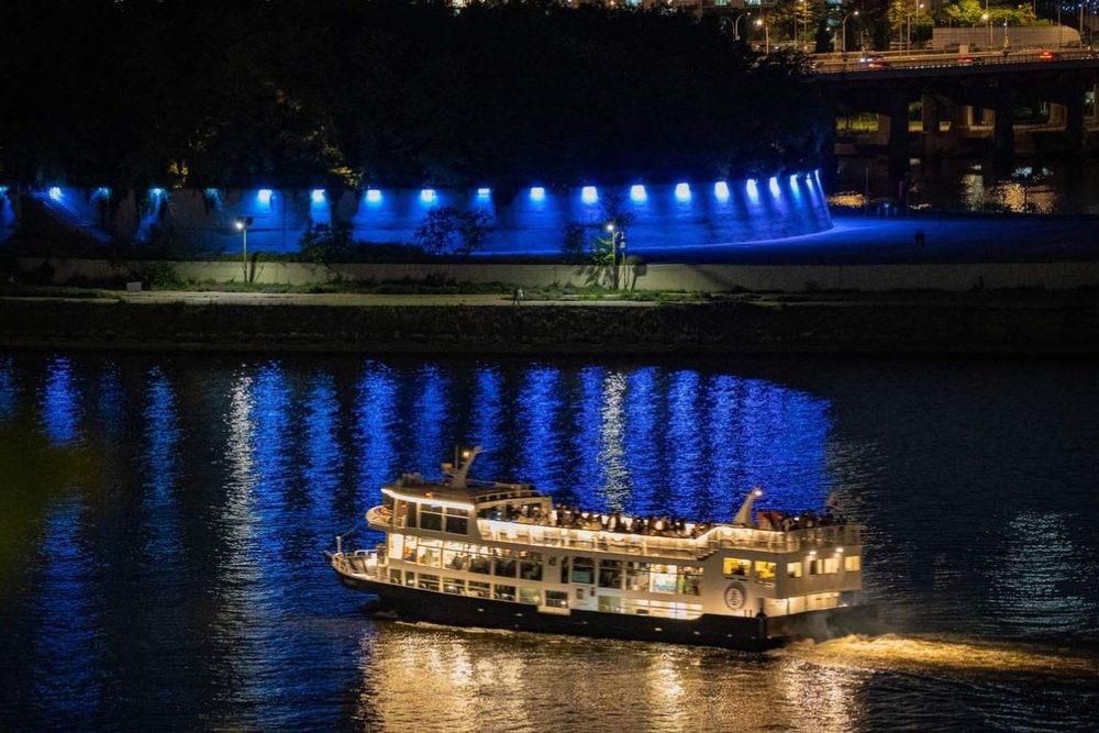 Du Thuyền Sông Hàn Eland và Ashley Marine Buffet/Buffet Tối Trên Thuyền Tại Seoul