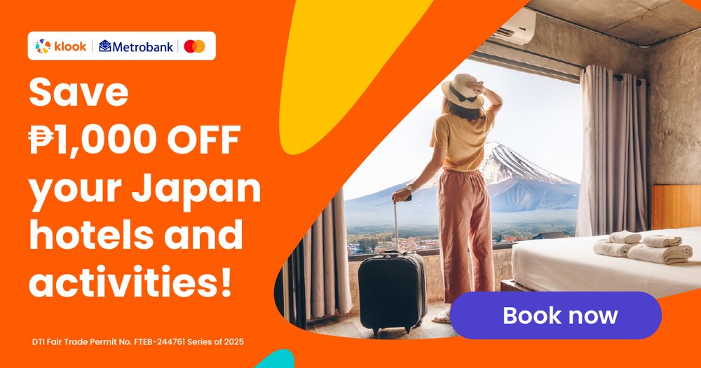 Metrobank Japan Mastercard Promo Header
