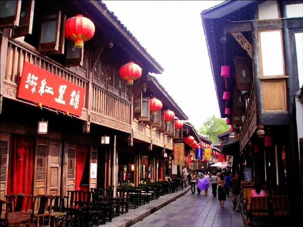 Phố Cổ Cẩm Lý (Jinli Ancient Street)