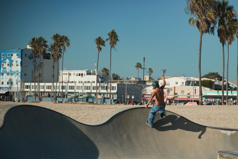 Skateboarding in Venice Beach | Photo Credit: Thomas Karagiannis on Pexels