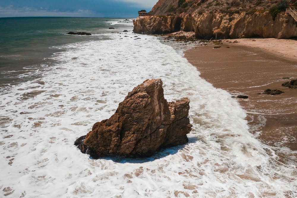 Rock Formations at El Matador Beach | Photo Credit: Nikolai Kolosov on Pexels