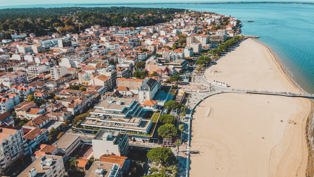 Aerial view of Arcachon Bay | Photo Credit: Árpád Czapp on Unsplash