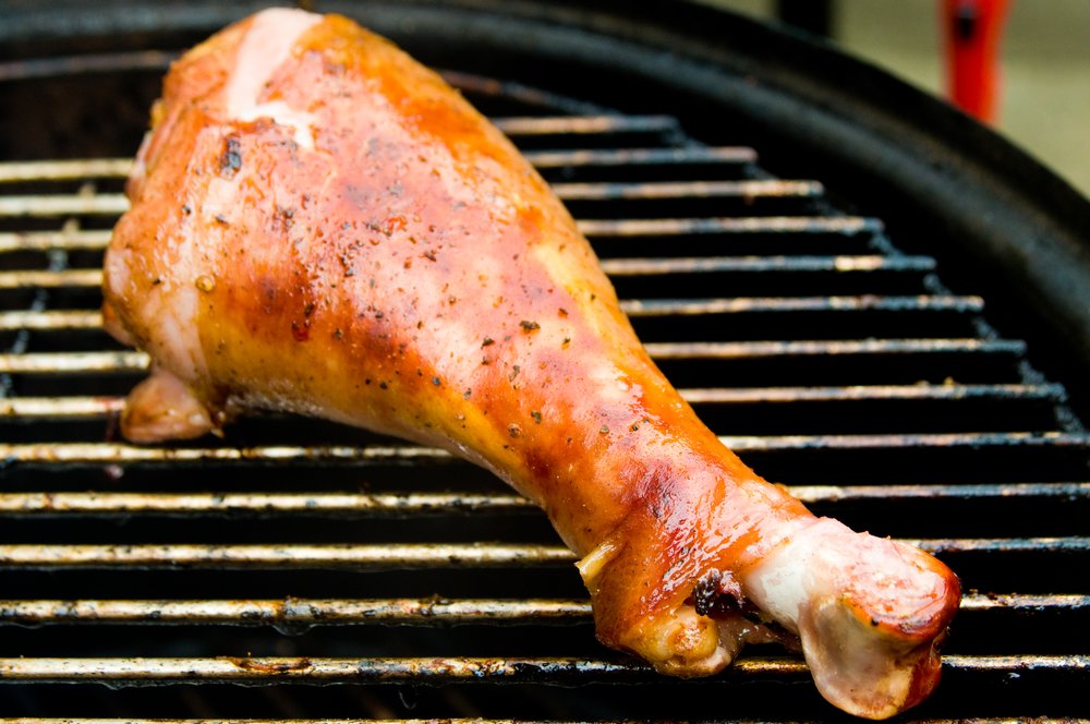 A juicy turkey leg | Photo Credit: Joshua Bousel on Flickr