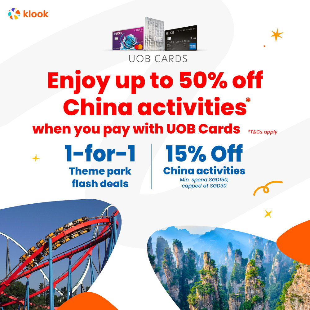 SG - promo codes uob china jan