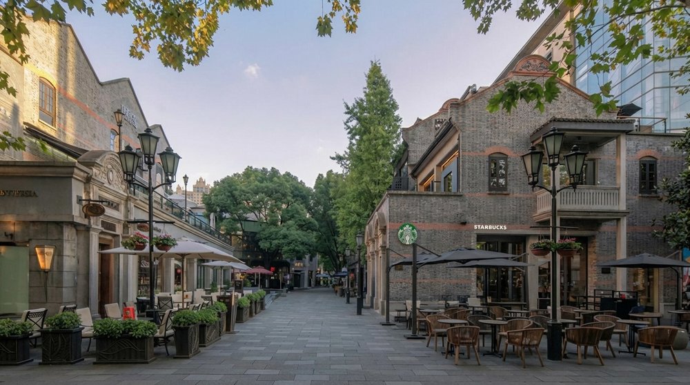 ย่านซิน เทียน ตี้ (Xintiandi)