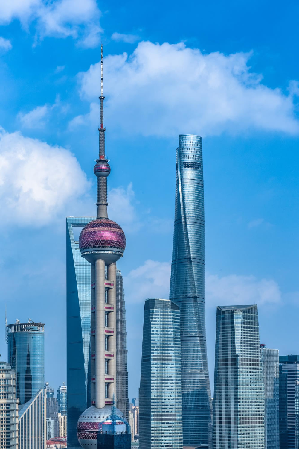 Oriental Pearl Tower & Shanghai Tower