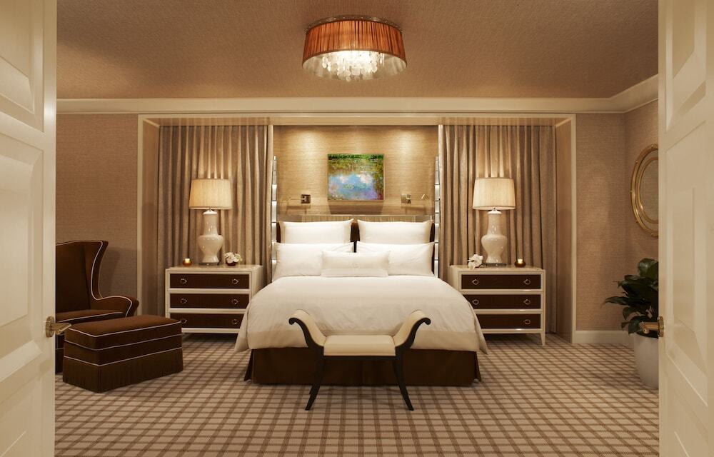 Elegant guest room interior at Wynn Las Vegas resort