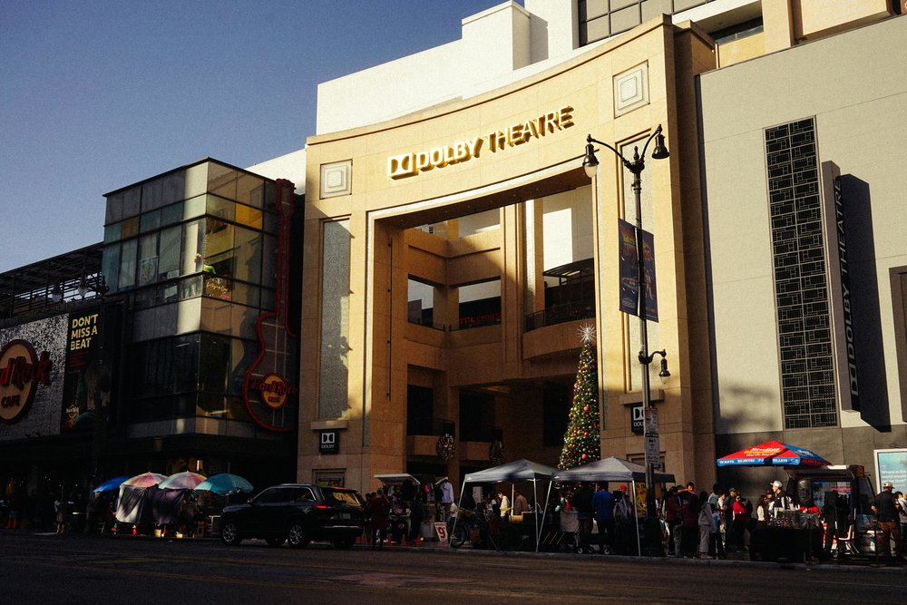 Outside the Dolby Theatre