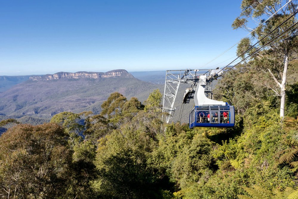 Scenic World’s Skyway and Cableway rides  | Photo Credit: Klook