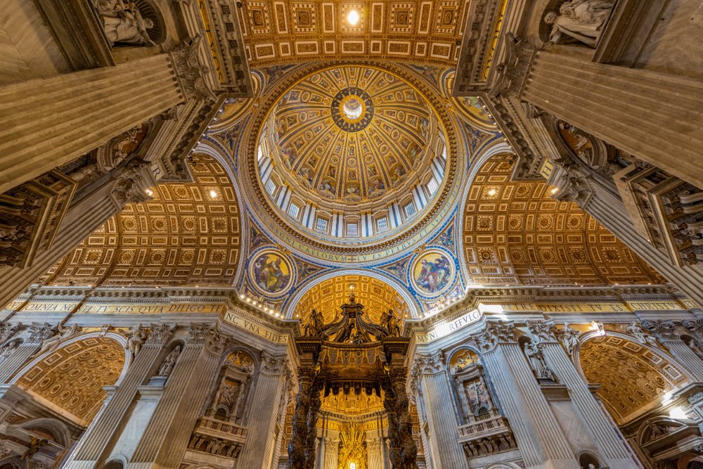 Mái Vòm Vương Cung Thánh Đường Thánh Peter – Tọa Độ Ngắm Toàn Cảnh Rome