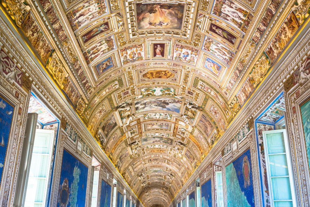 Bảo Tàng Vatican – Gallery of Maps Và Cầu Thang Xoắn Ốc