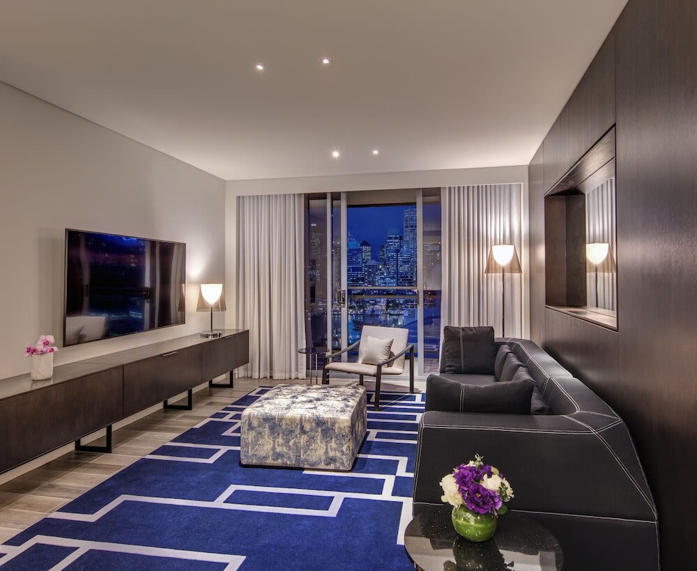 Modern luxury suite at The Star Grand Hotel and Residences Sydney