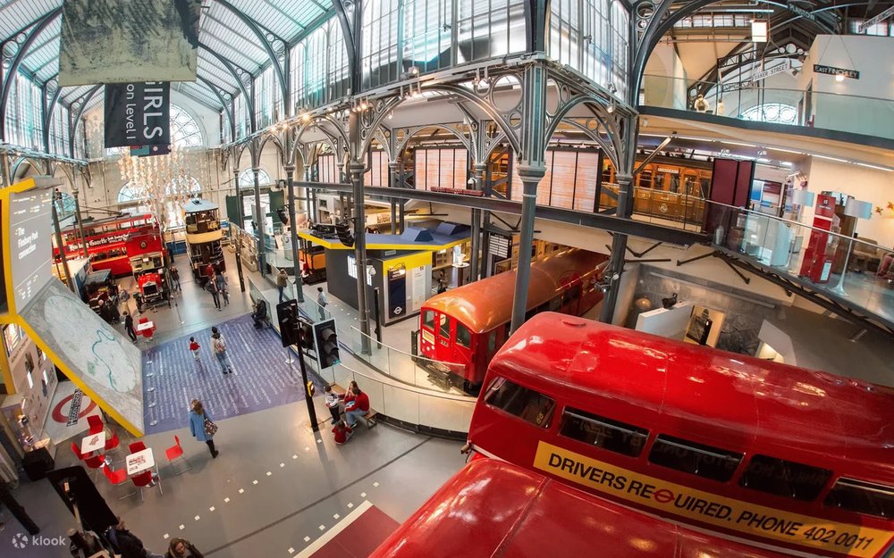 Inside the London Transport Museum
