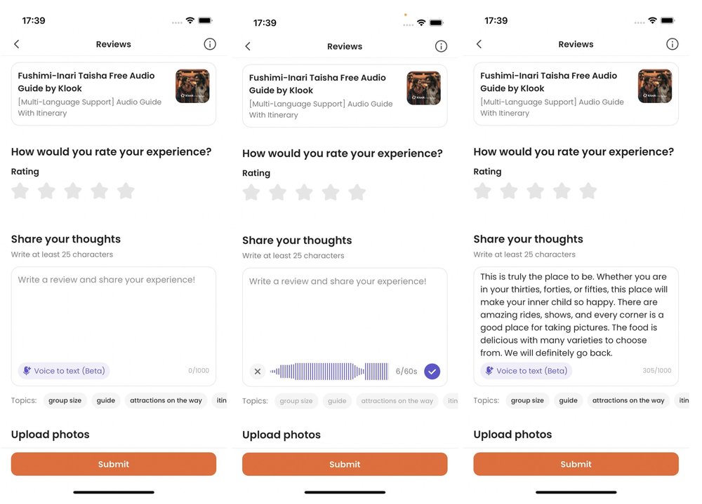 AUDIO-TO-TEXT REVIEW