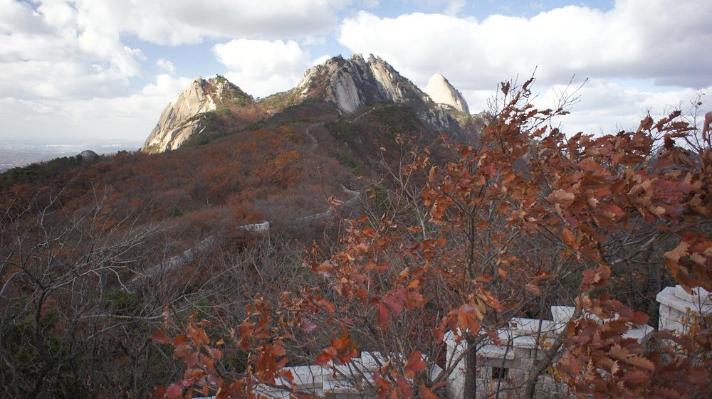 Hiking trails at Bukhansan National Park