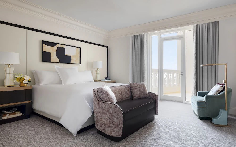 Comfortable room with city view at Bellagio Hotel, Las Vegas