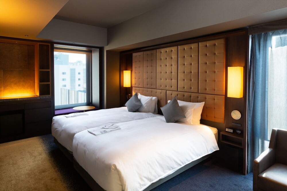 Contemporary hotel room at The Royal Park Canvas Ginza 8