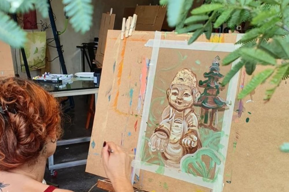 Sáng Tạo Tranh Triều Đại Joseon Bằng Màu Acrylic: Khi Truyền Thống Hòa Quyện Cùng Hiện Đại