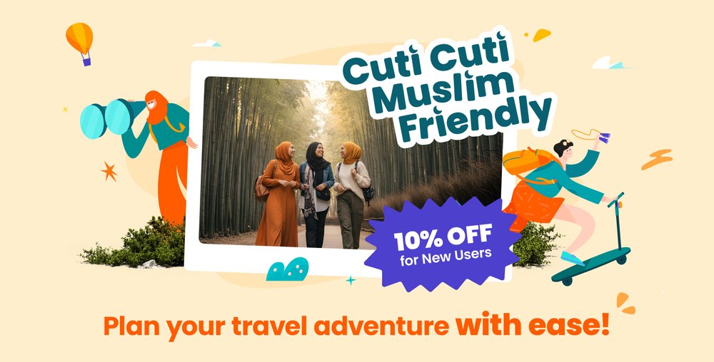 cuti-cuti muslim friendly klook my