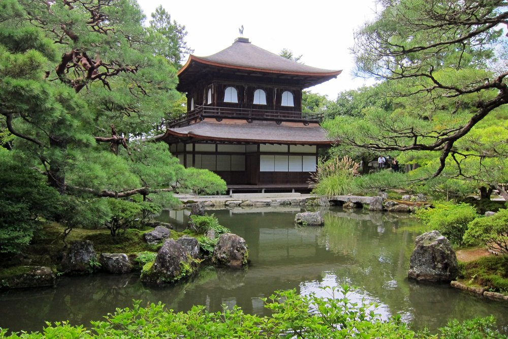 Ginkaku-ji Temple in Kyoto | Photo Credit: Wikimedia Commons